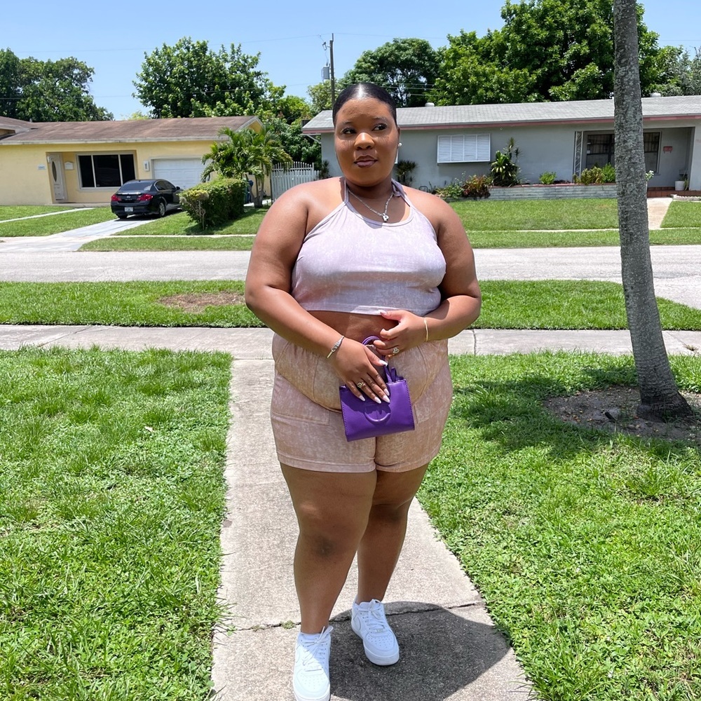 Plus Size Classic Short Set (L- XXL)